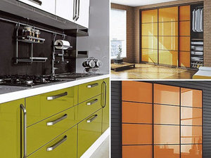 Высокоглянцевая лаковая мебель на заказ